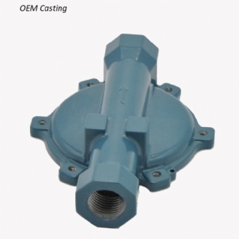 aluminium gas valve sheel